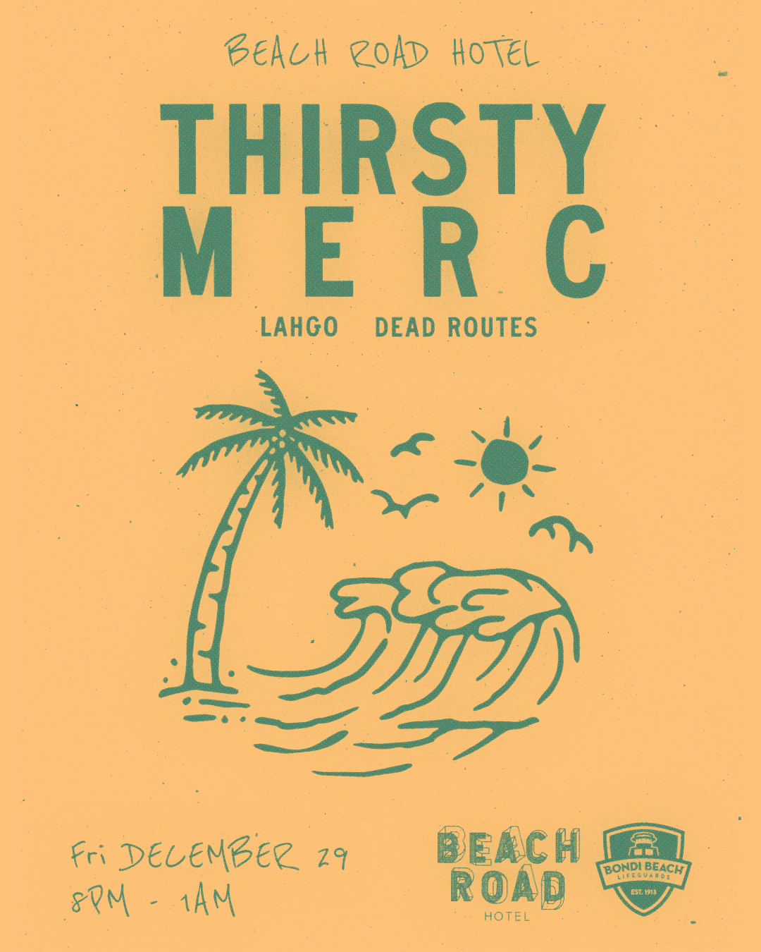 End of Year Party w/ Thirsty Merc image